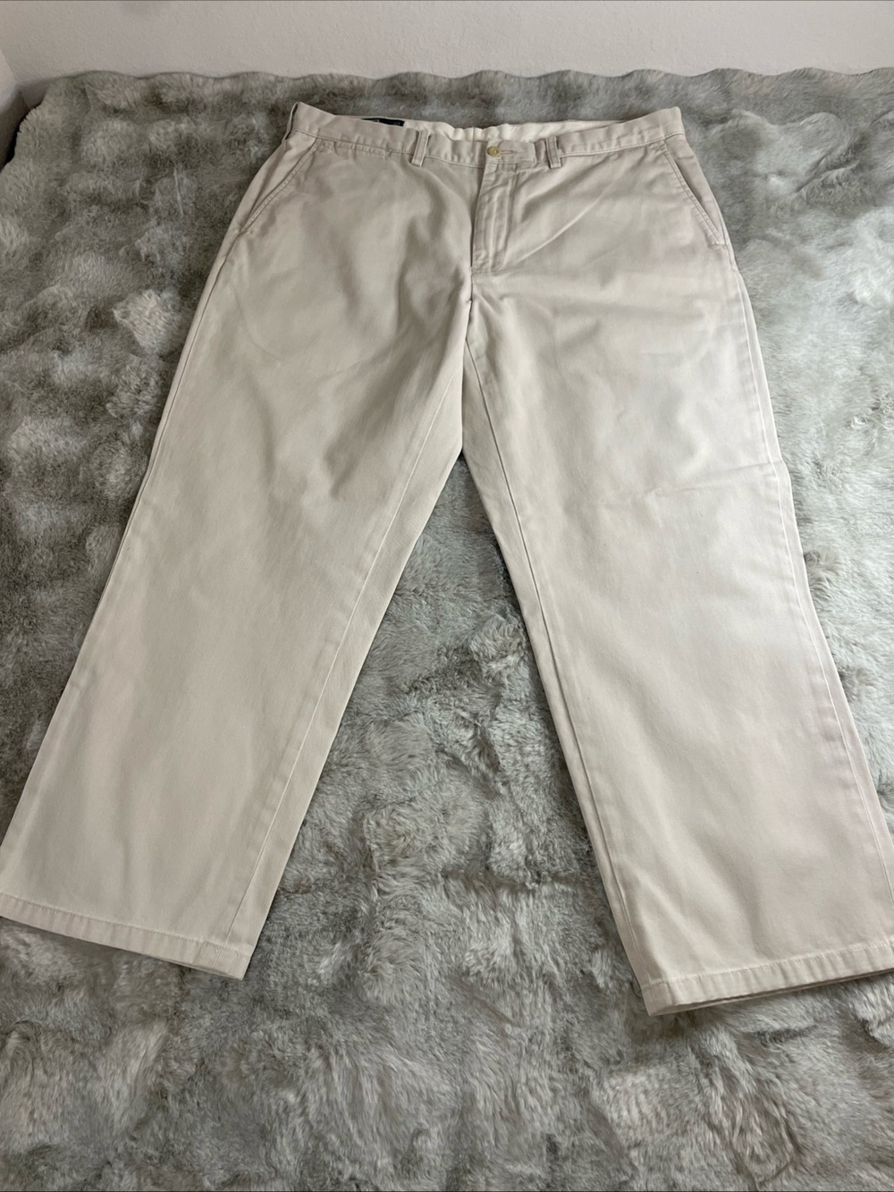 Ralph Lauren Men’s Straight Chino Pants in Light Beige-0193